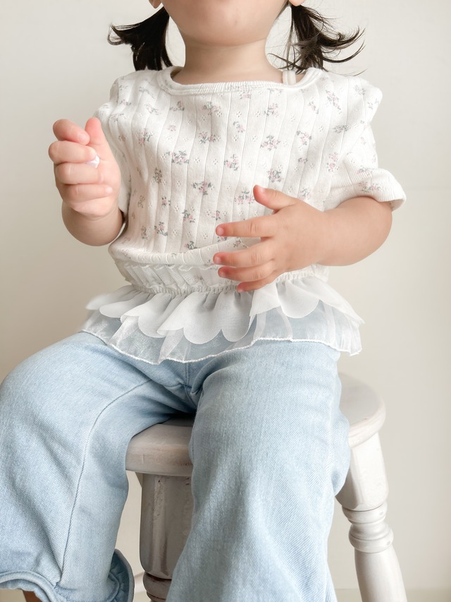 ꒰ 即納 ꒱ Emily lace T / bonaloi