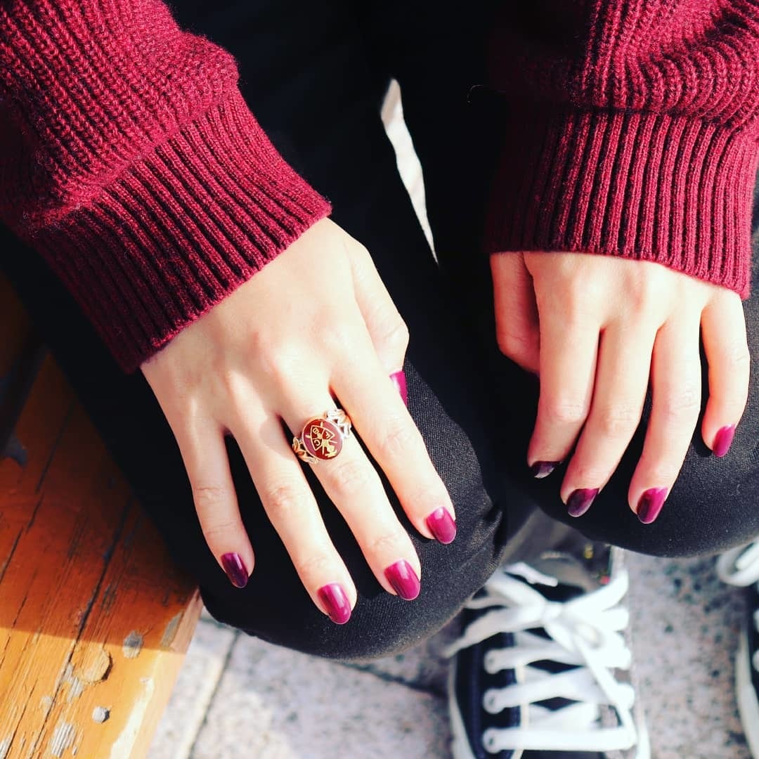 シブい 1930年代 FCBリング 10k エングレービング