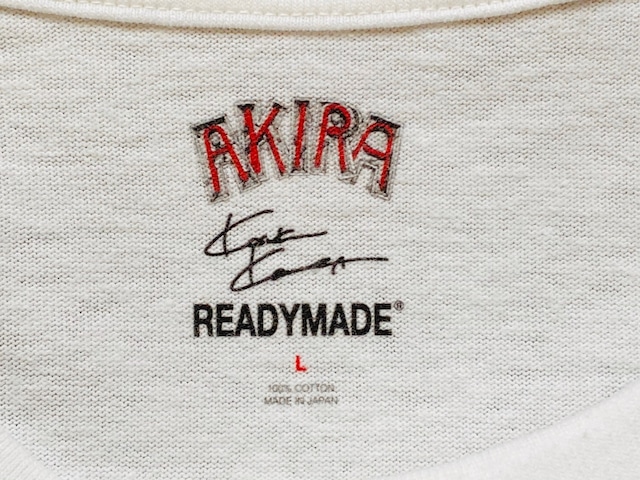 READYMADE x AKIRA ART WALL PROJECT TEE WHITE LARGE 100JJ9223