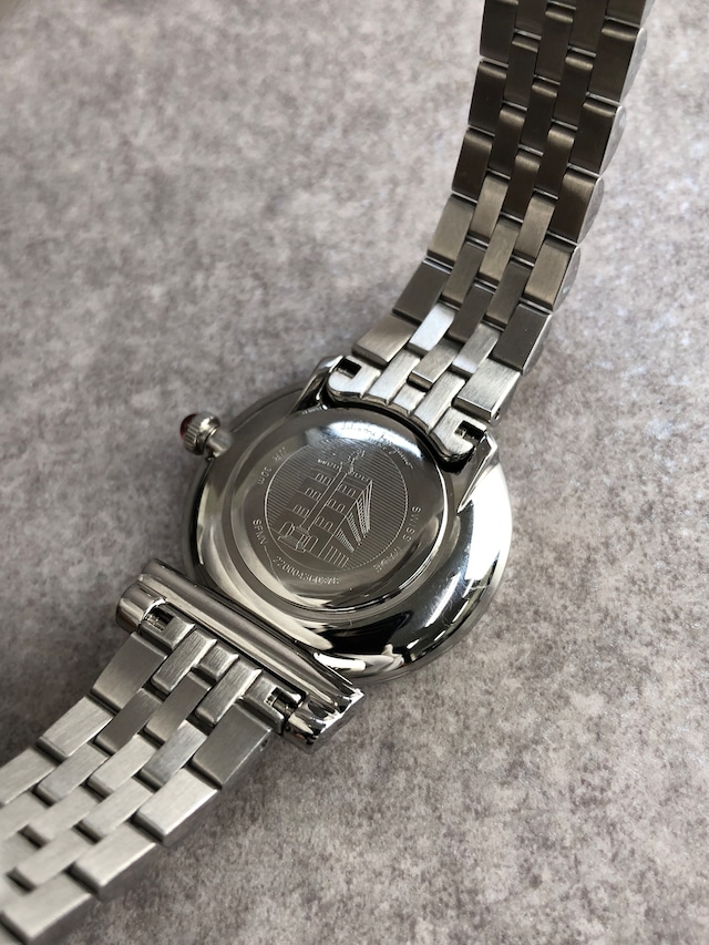 Salvatore Ferragamo サルヴァトーレ フェラガモ 腕時計 シルバー ローマ文字 ステンレススチール クォーツ SFMV00322 vintage ヴィンテージ オールド pdubvx