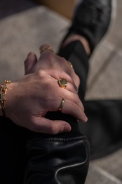 【4mm simple ring】 / GOLD