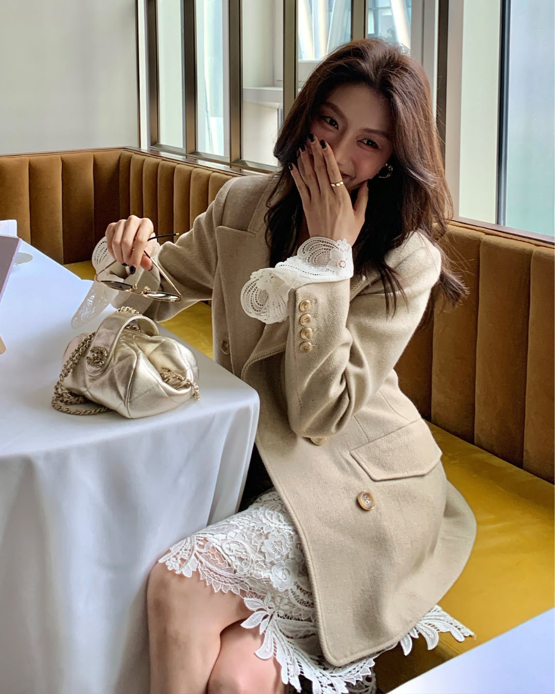 ダブルボタンテーラードジャケット S26055