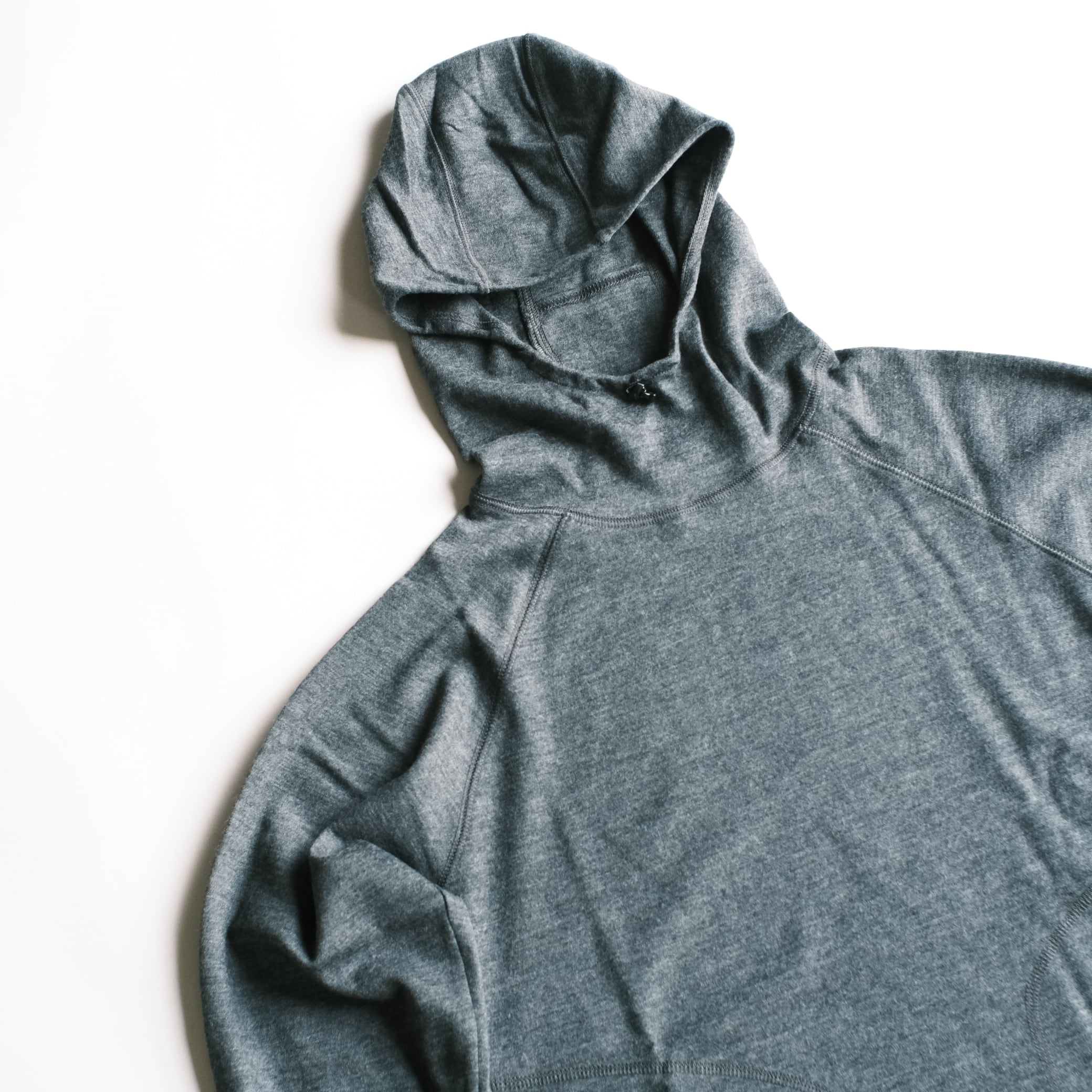 AXESQUIN / Merino Wool Hoodie ( 天然素材の良さを実感できる中厚手