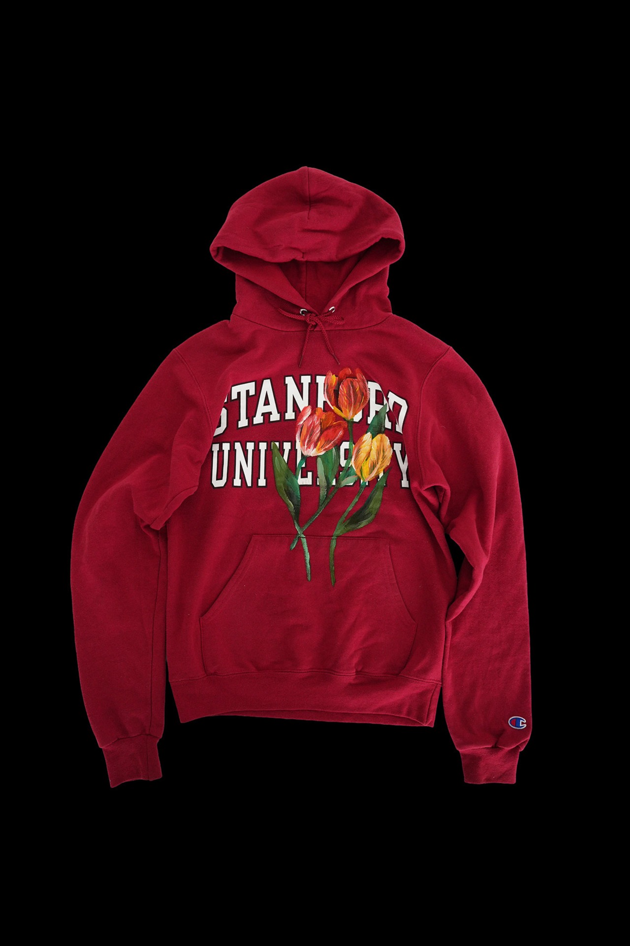 paint pullover red tulip