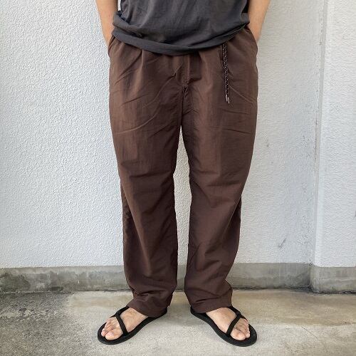 迷迭香 NYLON MW HARVEST TROUSER マンネンロウ ナイロンイージー
