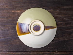 muutos plate 15cm ピスタチオ グリーン／kobayashi pottery studio