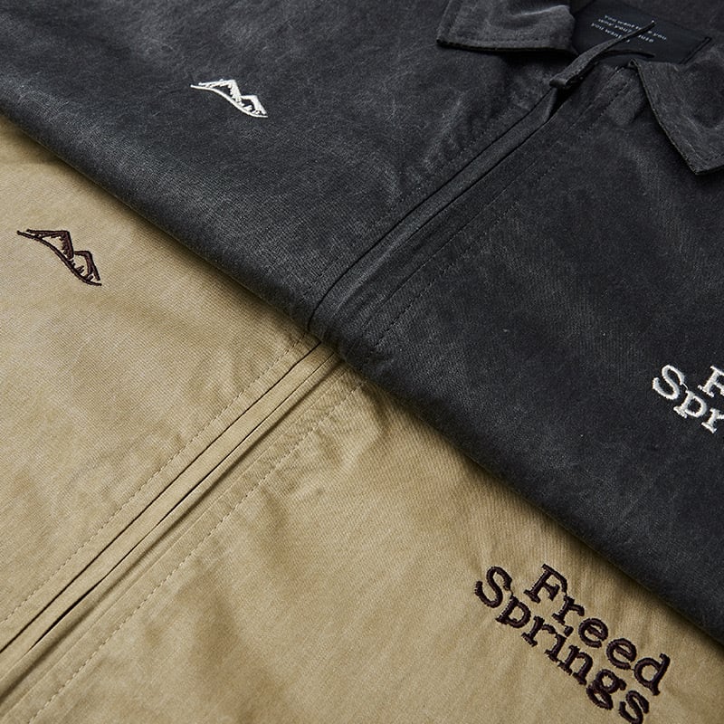 ジップアップシャツジャケット / Zip Up Shirt Jacket