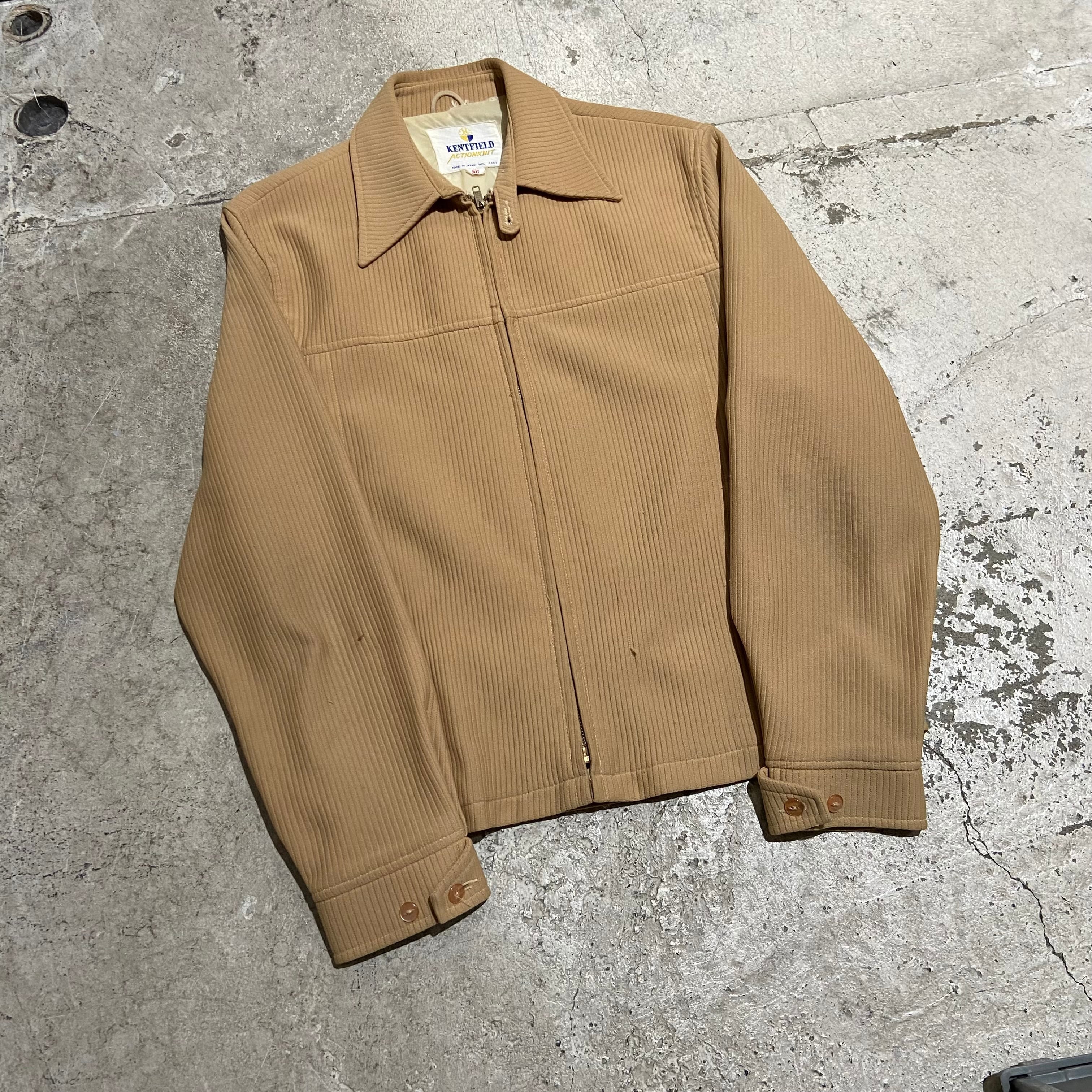 70s〜 KENTFIELD / コーデュロイ ジップアップブルゾン サイズ40 70s〜 KENTFIELD / コーデュロイ ジップアップブルゾン サイズ40