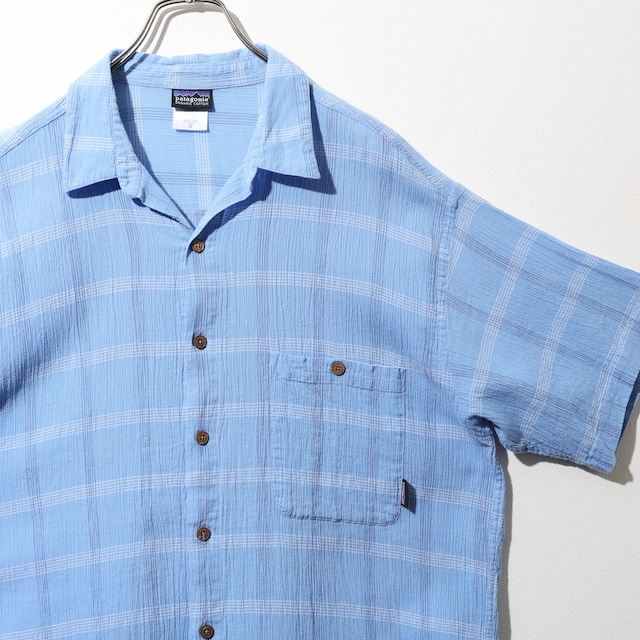 極美品 XL ポルトガル製 A/C Yarn Dye Shirt Patagonia ACシャツ ヤーンダイ パタゴニア