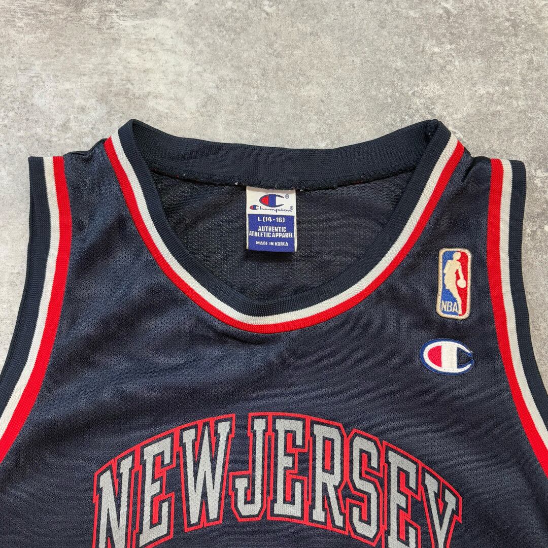 NBA NEW JERSEY NETS チャンピオン オーセンティック ジャージ 【公式