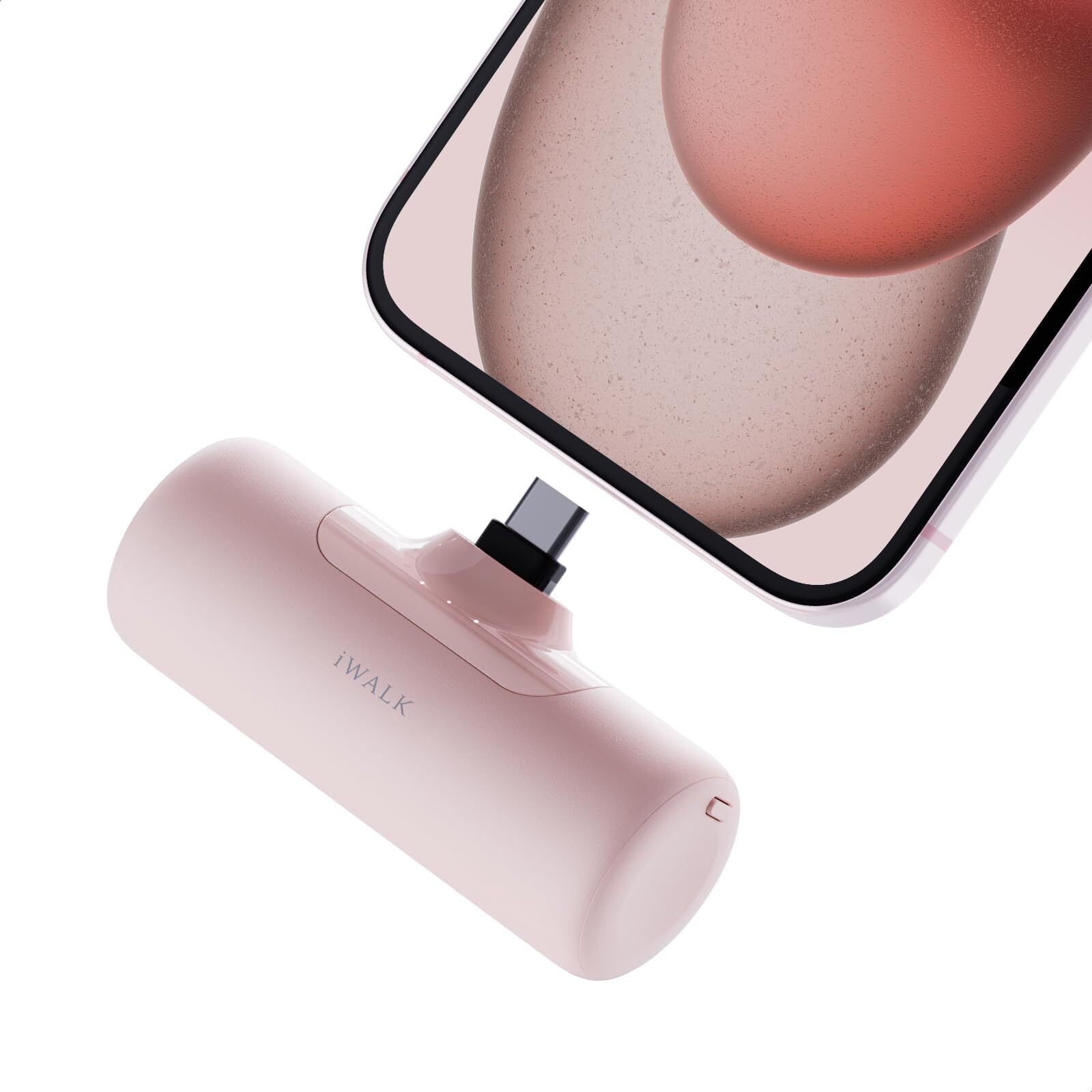 I walk 超小型モバイルバッテリー iWALK モバイルバッテリー 極小化 【USB-C端子一体型・iWALK 最小