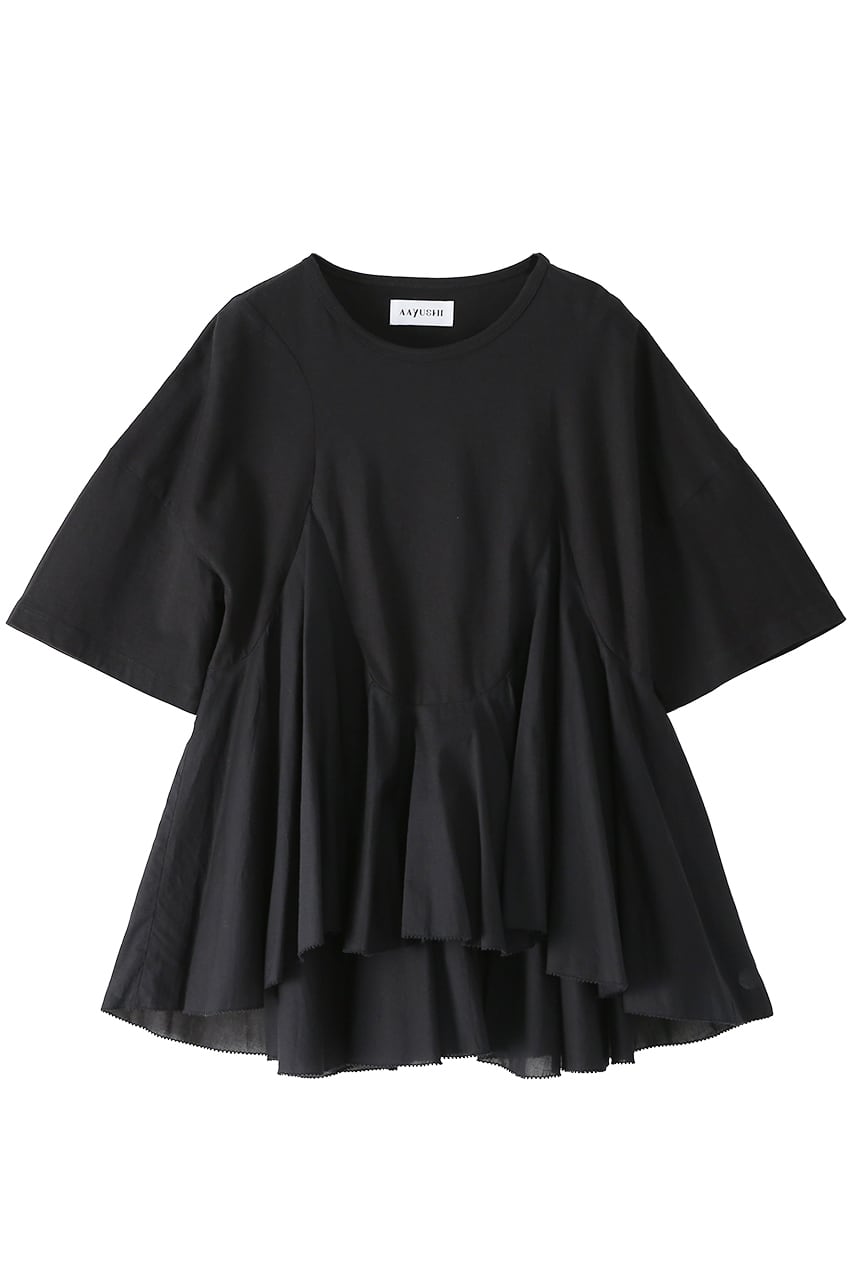 予約商品》〔SGN0921〕ペプラムラッフルTシャツ(大草直子さんご紹介