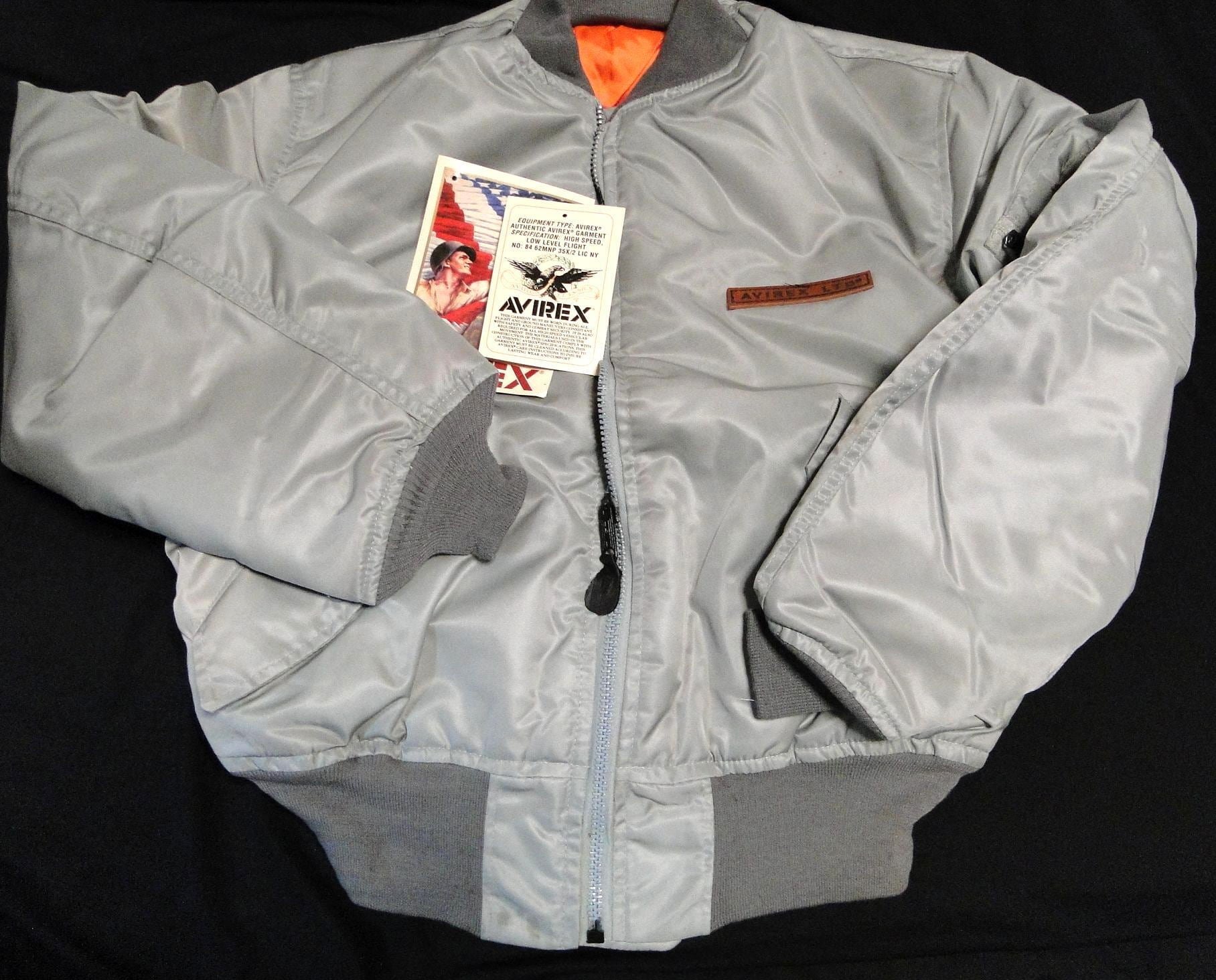 AVIREX NITRO SIGNATURE MA-1 MIL-J-8279E JACKETMIL-J-8279E