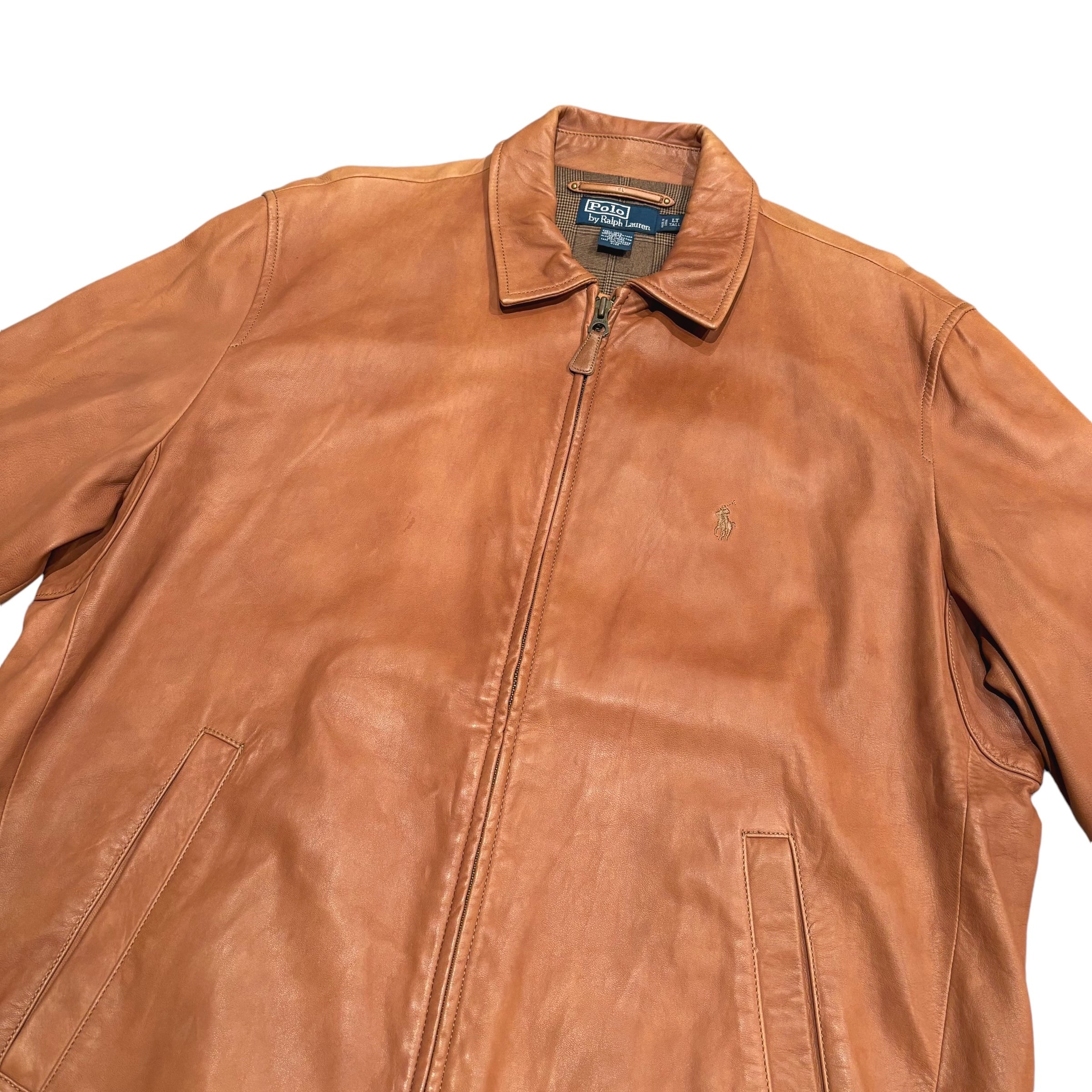 90's Polo Ralph Lauren Leather Jacket L / ポロ ラルフ 90's Polo Ralph Lauren Leather Jacket L / ポロ ラルフ