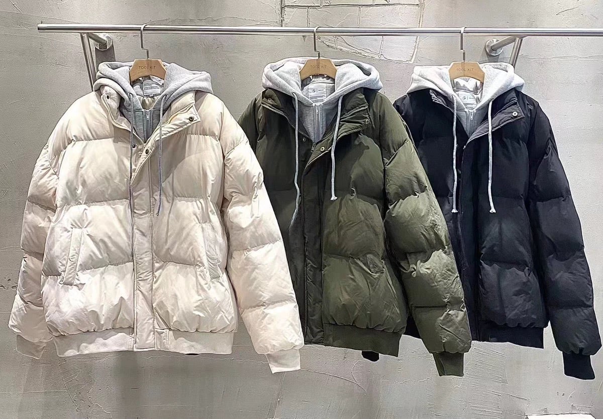 フェイク2ピースダウンジャケット / Fake 2Piece Down Jacket