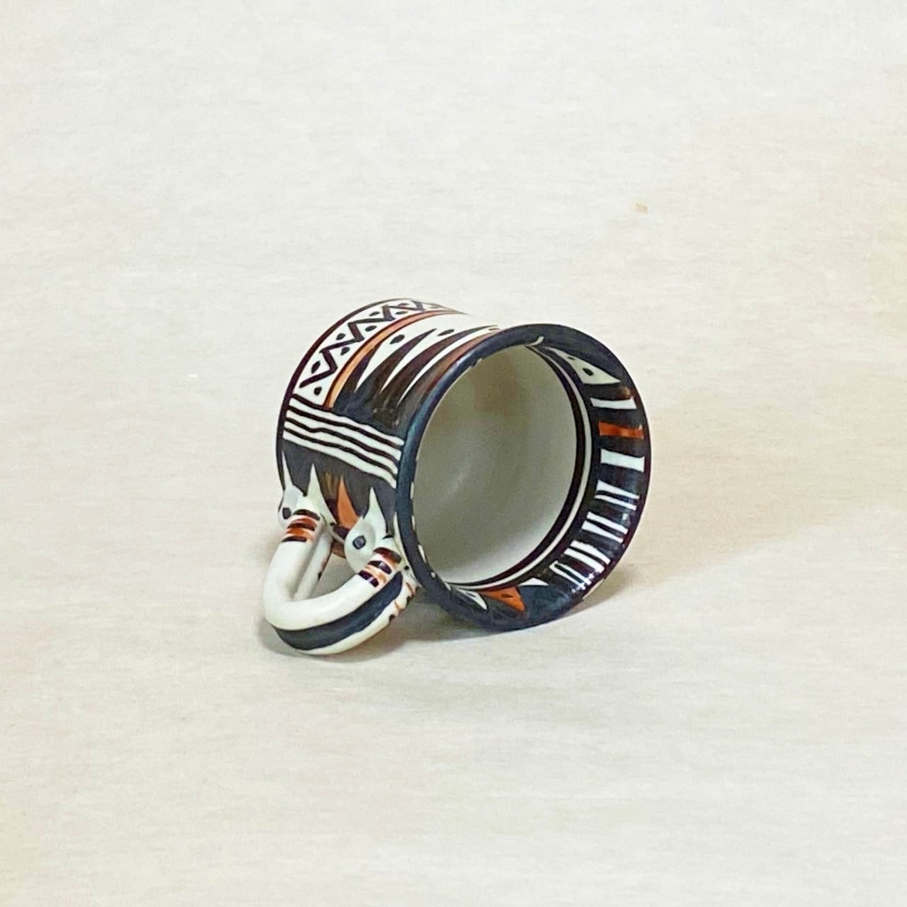 ☆イスラム陶☆三日月・五芒星・ザクロの模様の茶碗 ☆イスラム陶☆三日月・五芒星・ザクロの模様の茶碗 【公式通販】