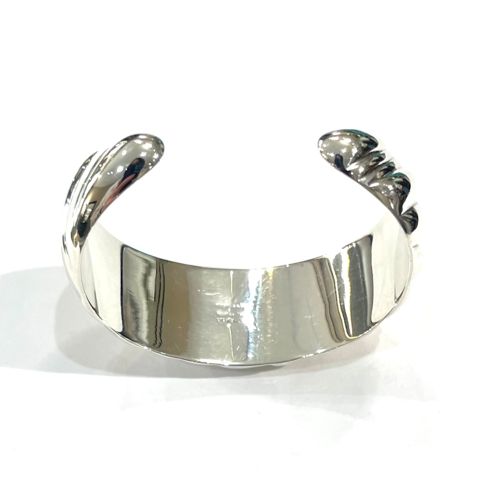 TIFFANY&Co.】ティファニーツイストワイド カフバングル イタリア製