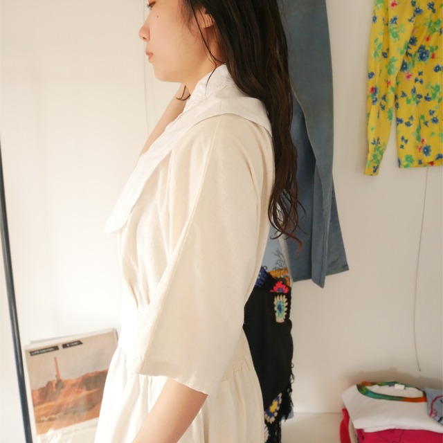 EURO　false collar flower lace