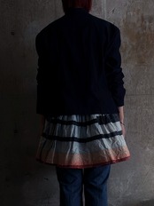 Miao tribe／Vintage pleated skirt