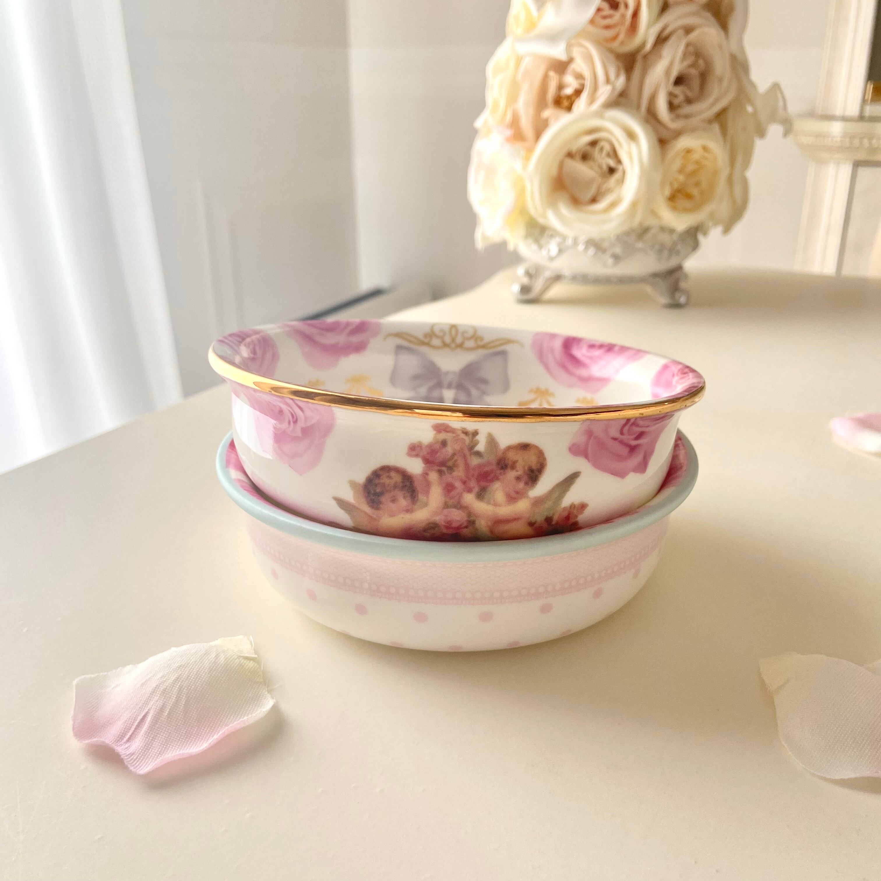 2種】お姫様なワンちゃん用 フードボウル | マリーアントワネット食器