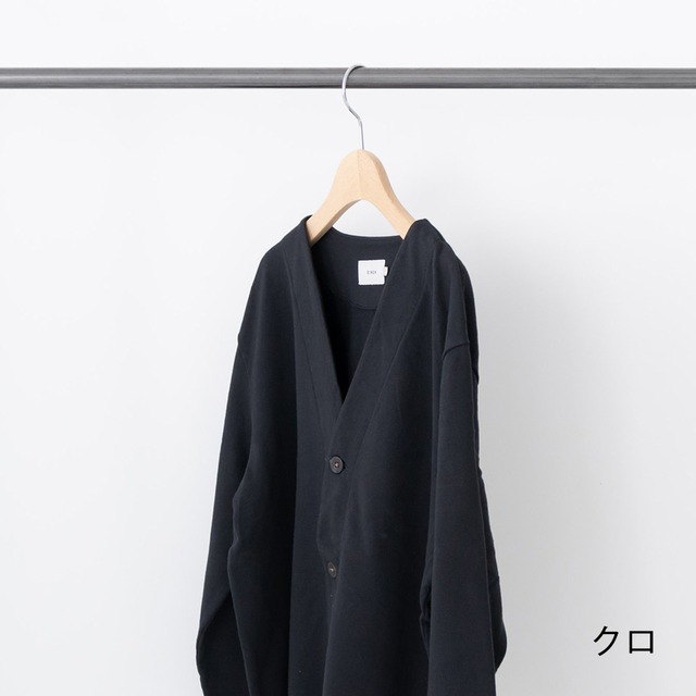 リネン RINEN オーガニック裏毛カーディガン(R17402)全5色