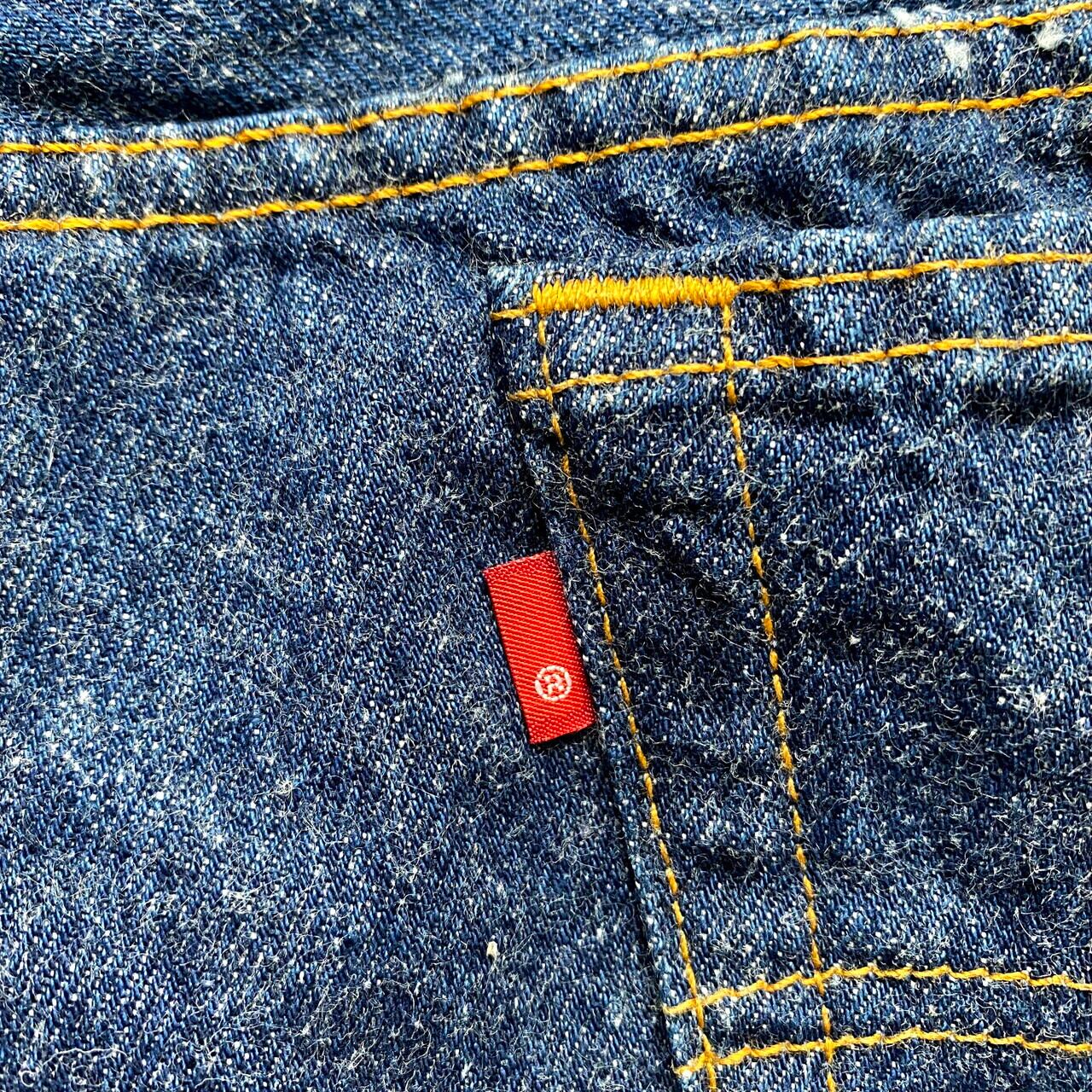 80年代 USA製 Levi's リーバイス 真紺 501 ストレート デニムパンツ ...