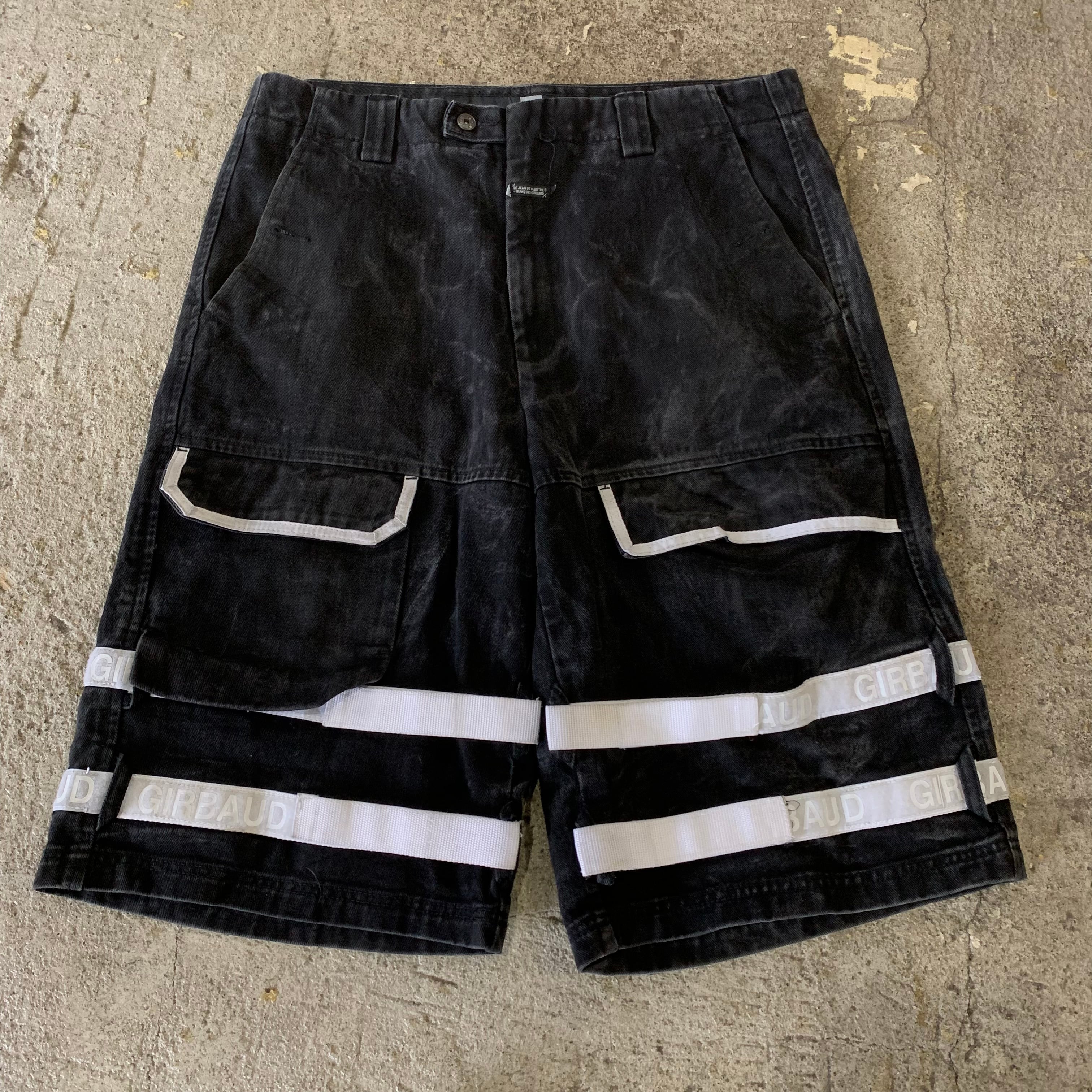 90s MARITHE FRANCOIS GIRBAUD design denim shorts | What'z up