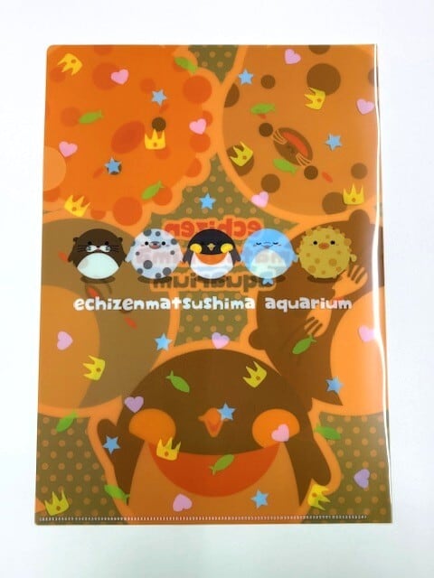 A4クリアファイル【まるまる】 | 越前松島水族館 ONLINE SHOP