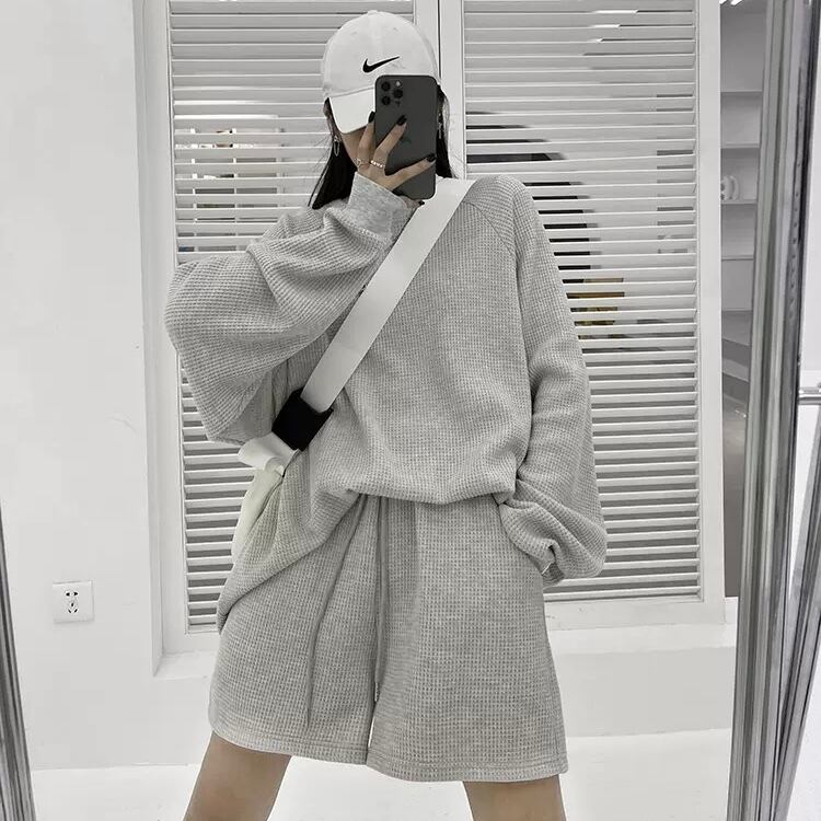 ストリートスウェットセットアップ 韓国レディースファッション通販 Krex ケーレックス