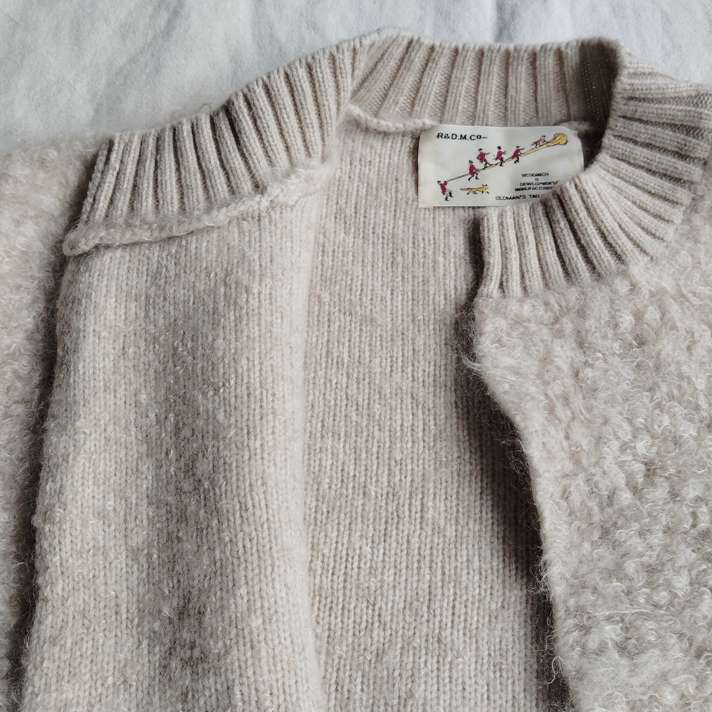 R&D.M.Co-/OLDMAN'S TAILOR オールドマンズテーラー PILE KNIT R&D.M.Co-/OLDMAN'S TAILOR オールドマンズテーラー PILE KNIT