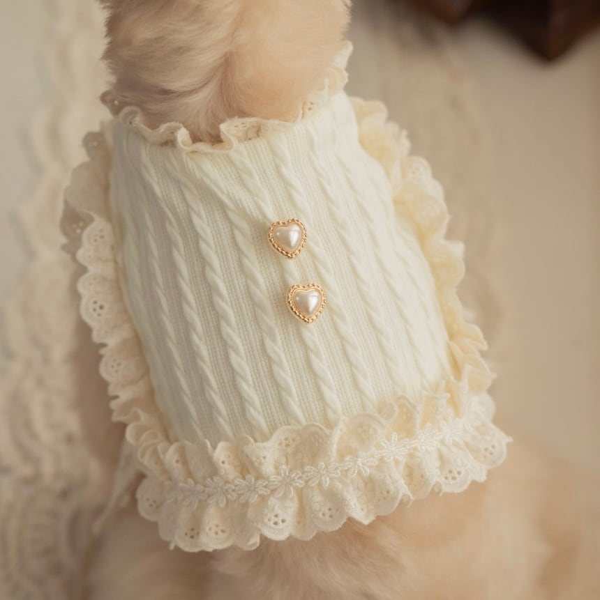 【Dailypetchon】Bongbong Lovely Knit Bustier