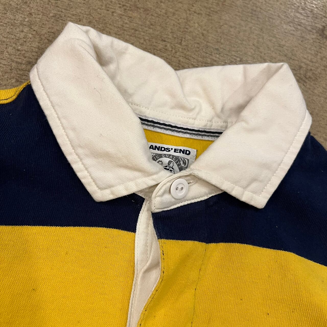 Lands'end Rugby Shirt ¥7,200+tax BLUE VALENTINE