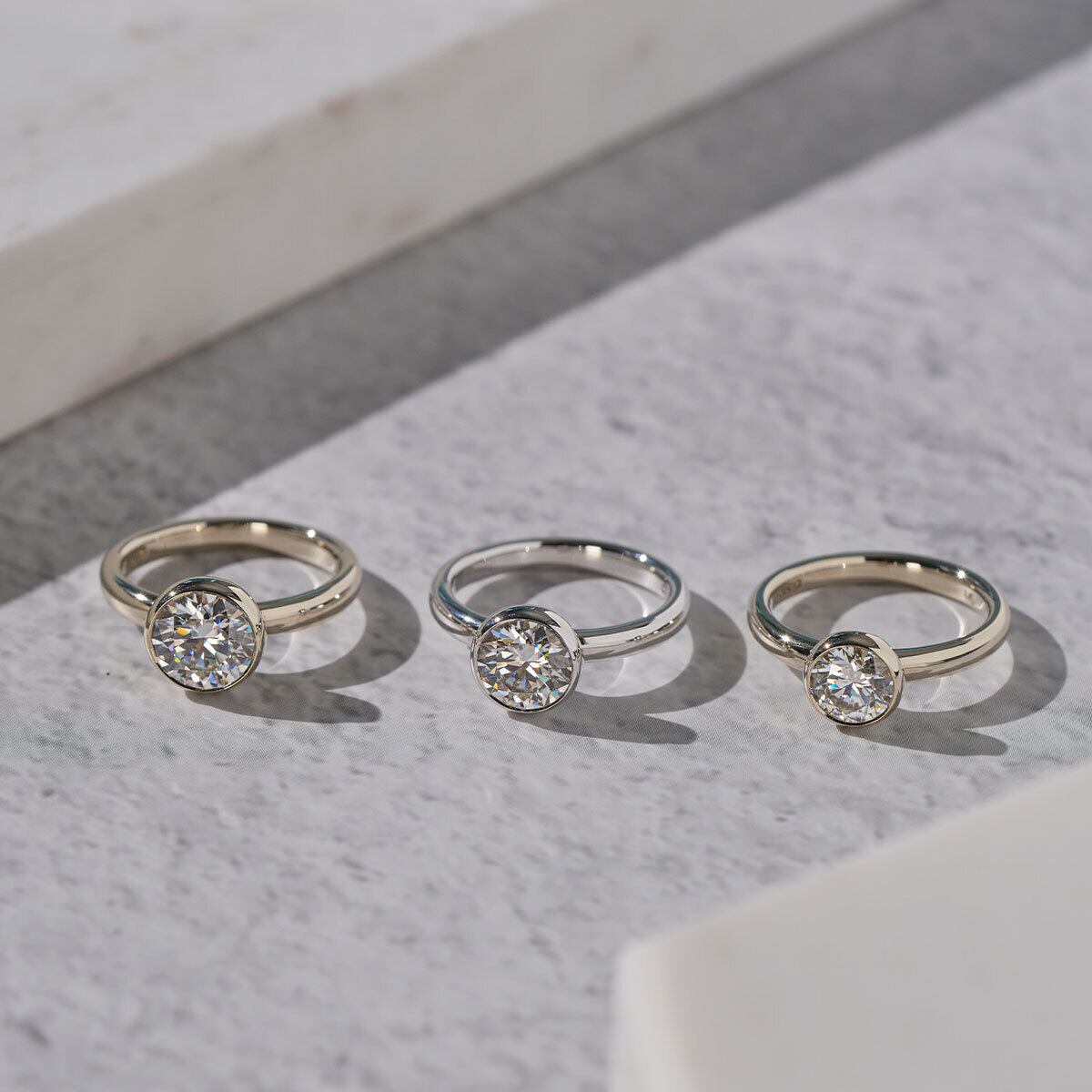 鑑付きラボグロウンダイヤモンド3.00ct G-VS2-IDEAL（18K Gold / ラボ 