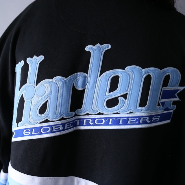 "FUBU" XXXL super over silhouette warmup basketball s/s jacket