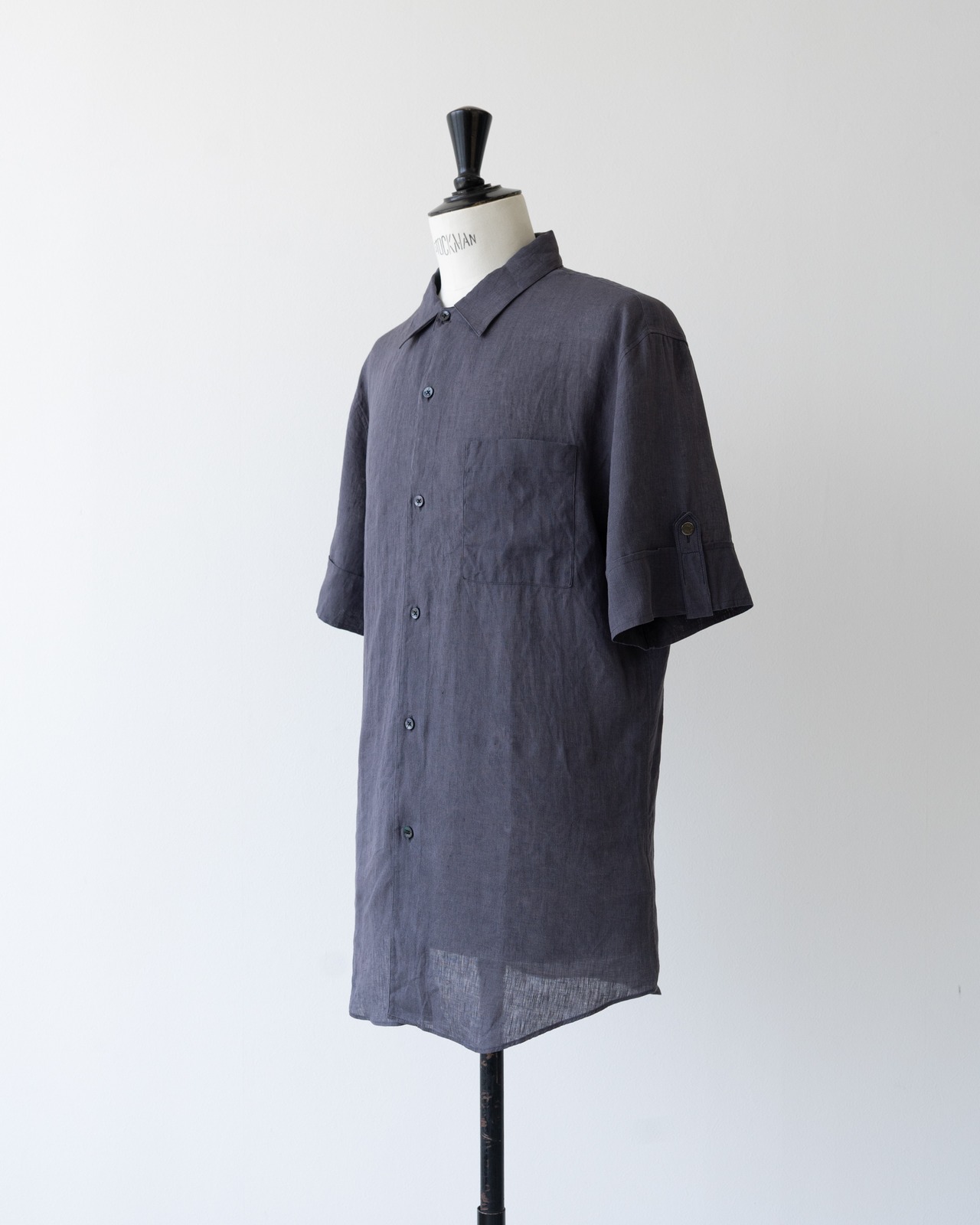 〈Hermès〉Linen Short Sleeves Shirt