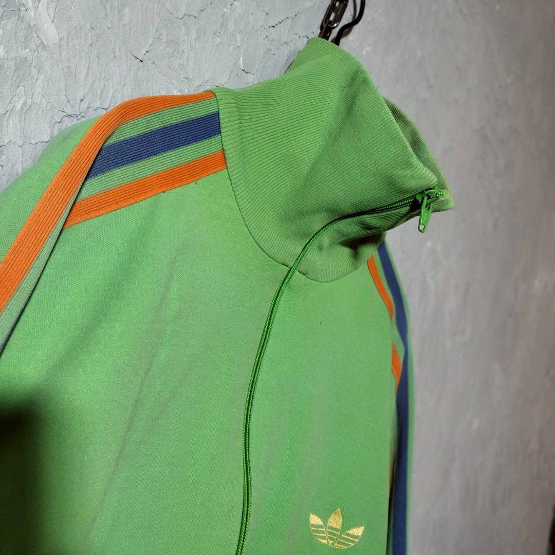 adidas 70s vintage トラックジャケット アディダス ジャージ グリーン