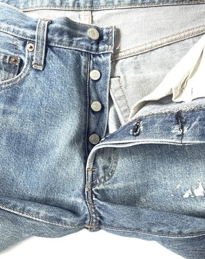 M-110  リーバイス Levis501古着 1978年66後期赤耳 米国製刻6　W 72cm  股下 79cm　