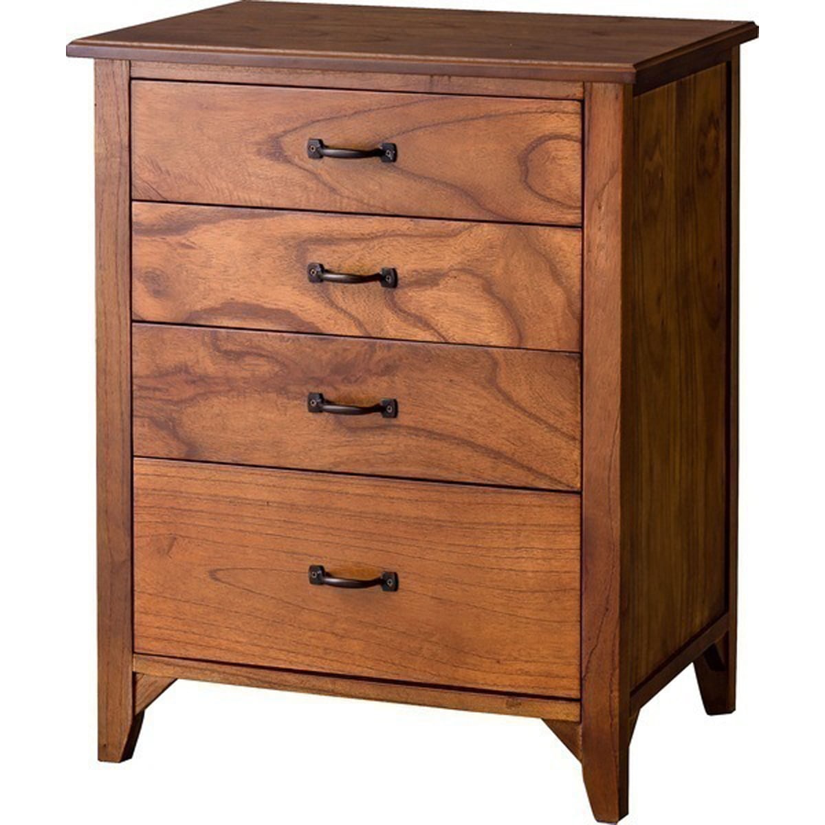 ミニチェスト PM-316 ティンバー タンス 洋箪笥 チェスト 木製 引き出し4段 レトロ アンティーク 収納 インテリア 家具 おしゃれ