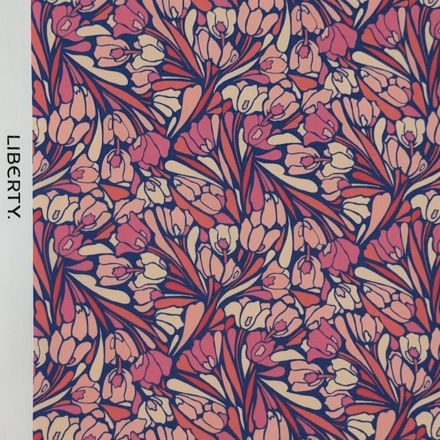 ◆輸入　リバティ　LIBERTY　タナローン　Michel　ミシェル　レッド　約130×50cm