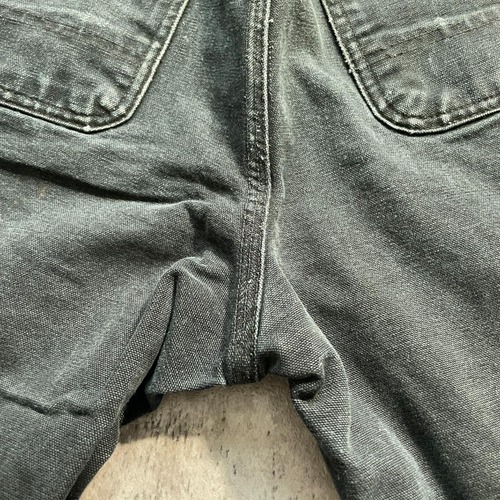 USA製 ブラック ダブルニー Carhartt B01BLK 29×30 詳細写真17