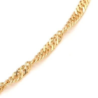 K18 ベネチアンチェーン 0.5mm | FAMESS JEWELRY