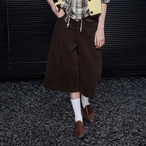 コーデュロイハーフパンツ ・20736