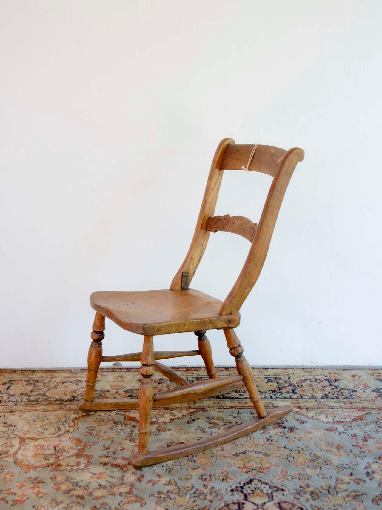 Antique child`s farm house ロッキングチェア England