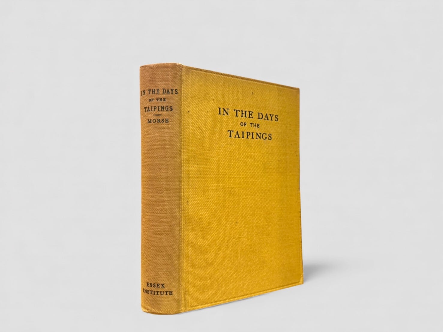 【SAA211】【FIRST EDITION】In the Days of the Taipings: Being the Recollections of Ting Kienchang(1927) /H. B. Morse