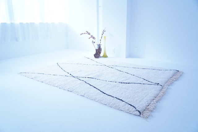 【moroccan rug】　BENI OURAIN 165x210cm