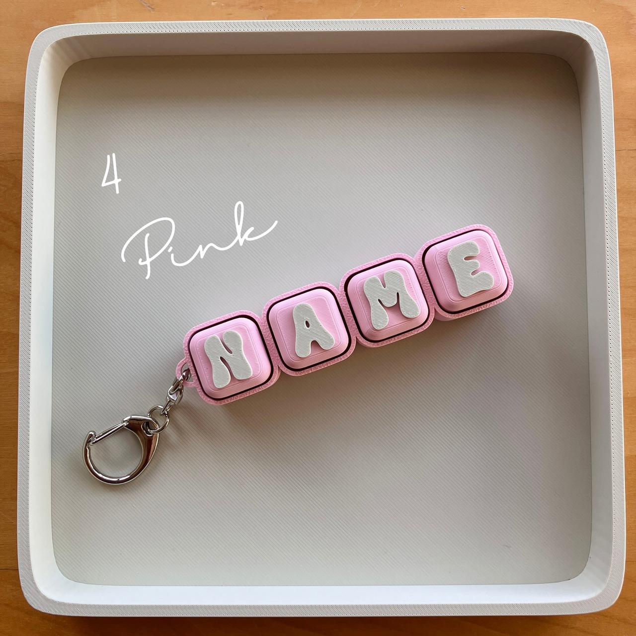 Made to order Name Clicker ～ お名前クリッカー ｜手触り小物 | deco