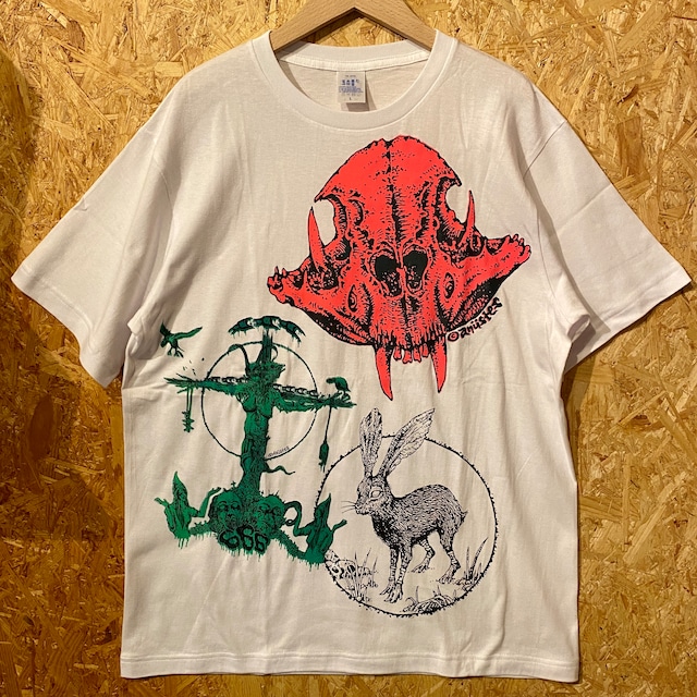 【T-Shirts】ANUSTES｜Silkscreen Print T-Shirt