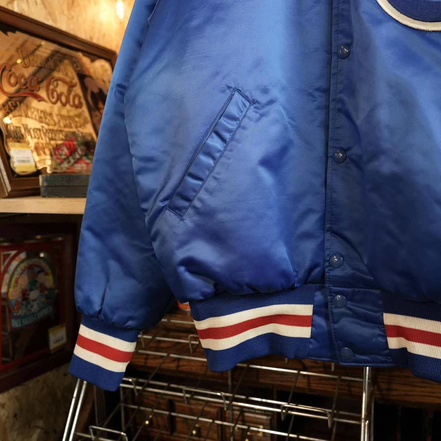 Chicago Cubs シカゴ・カブス ナイロンスタジャン メンズ Lサイズ 80s
