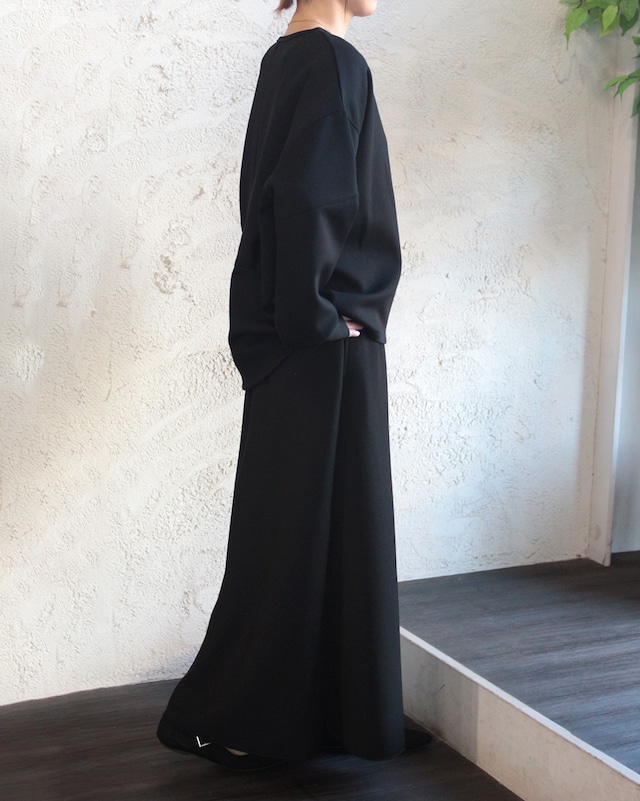 【hunch】ライトダンボールフレアスカート　(251248)