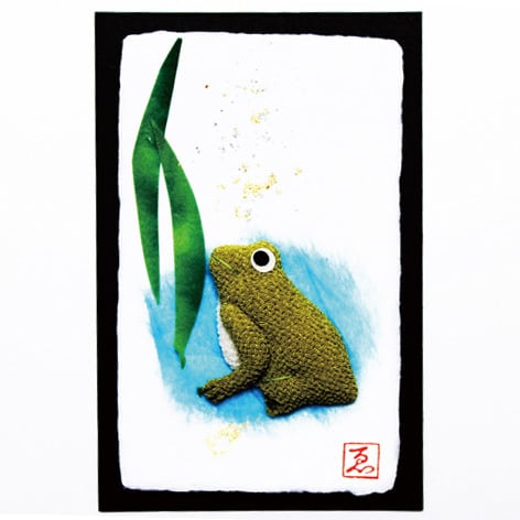 月次絵】6月 柳に蛙 | 和雑貨の店「京ぜんび」